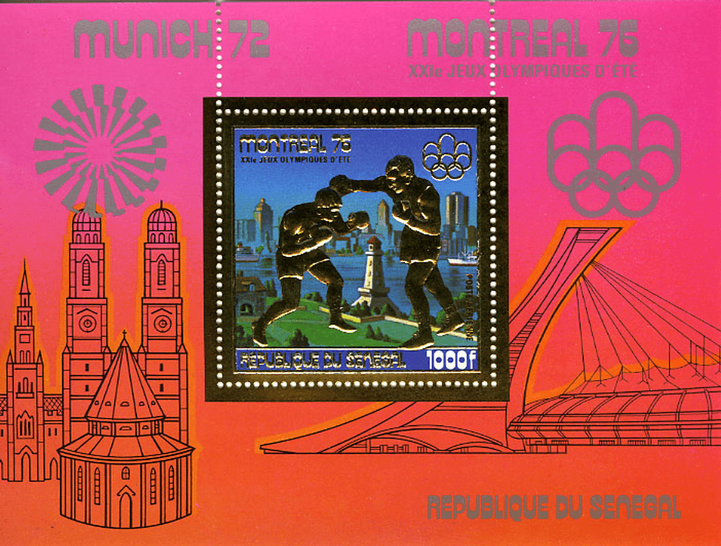 Olympic Games Montréal 1976 (IV) Gold issue