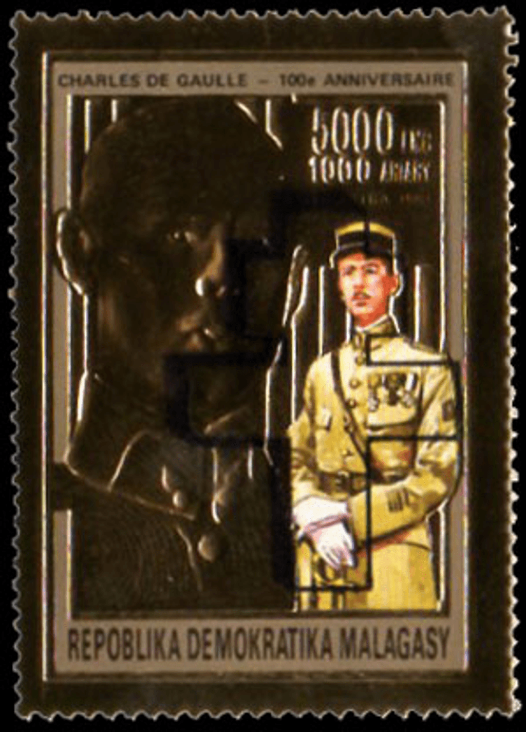 25th anniversary of the death of General de Gaulle  II  GOLD  1995