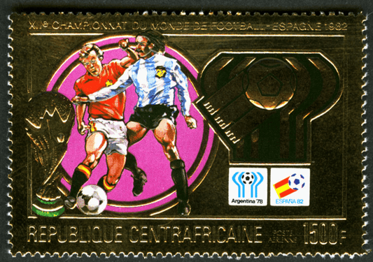 Spain Soccer World Cup 1982  / Gold