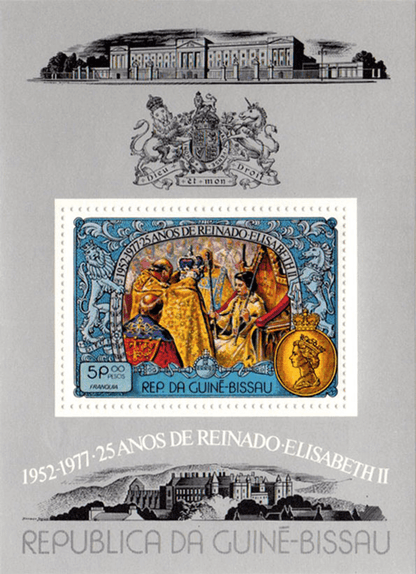 25th Anniversary of the Coronation of Queen Elizabeth II  1977