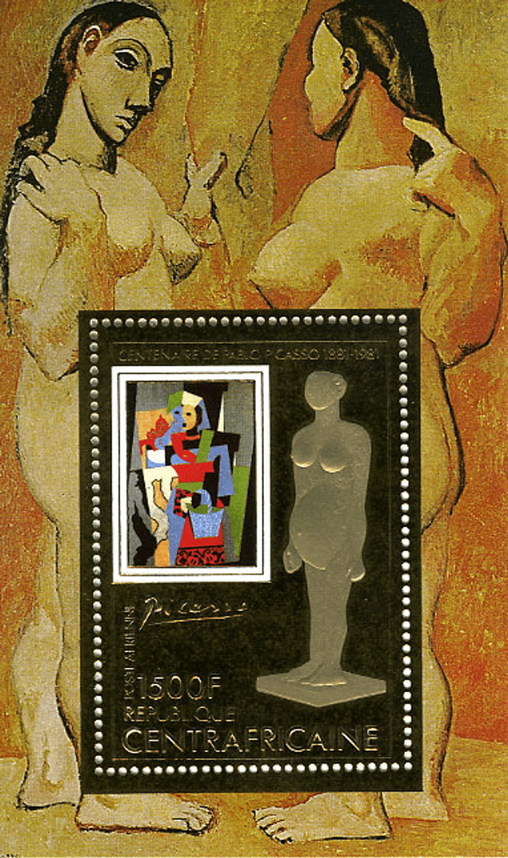 Pablo Picasso paintings GOLD