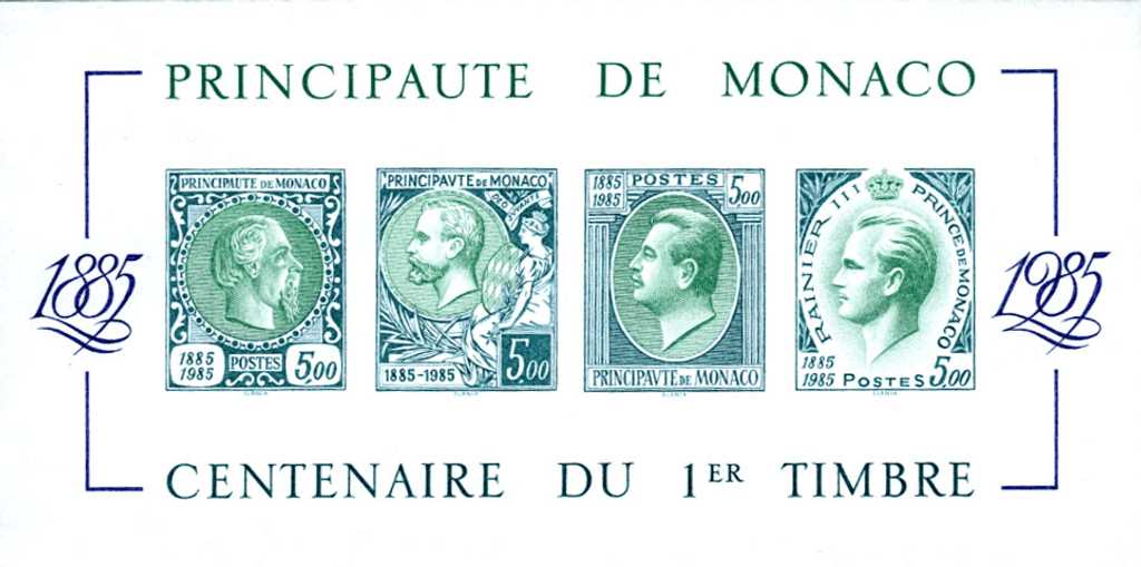 Centenary of the first Stamp 1885-1985/ Green