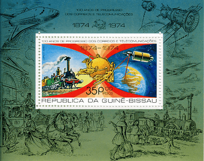 100 years of Postal & Telecommunication progress / Space