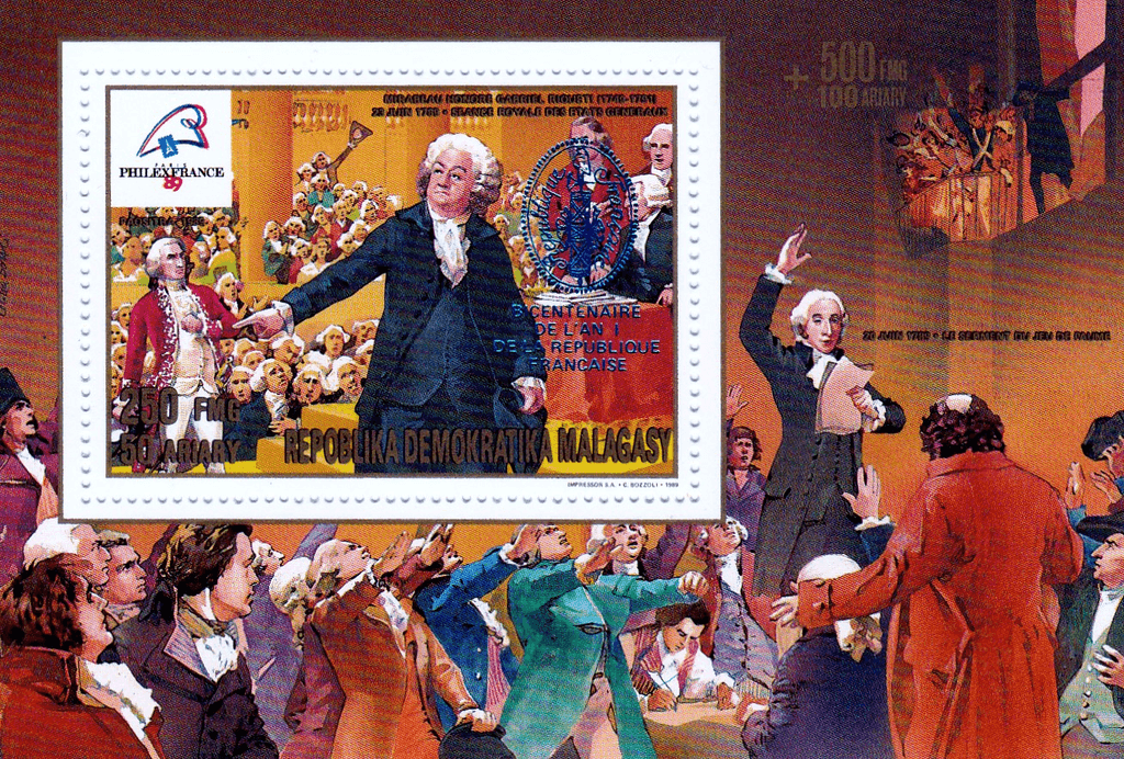 200th anniversary of the introduction of the French Revolutionary Calendar: the year 1 of the republic  1993