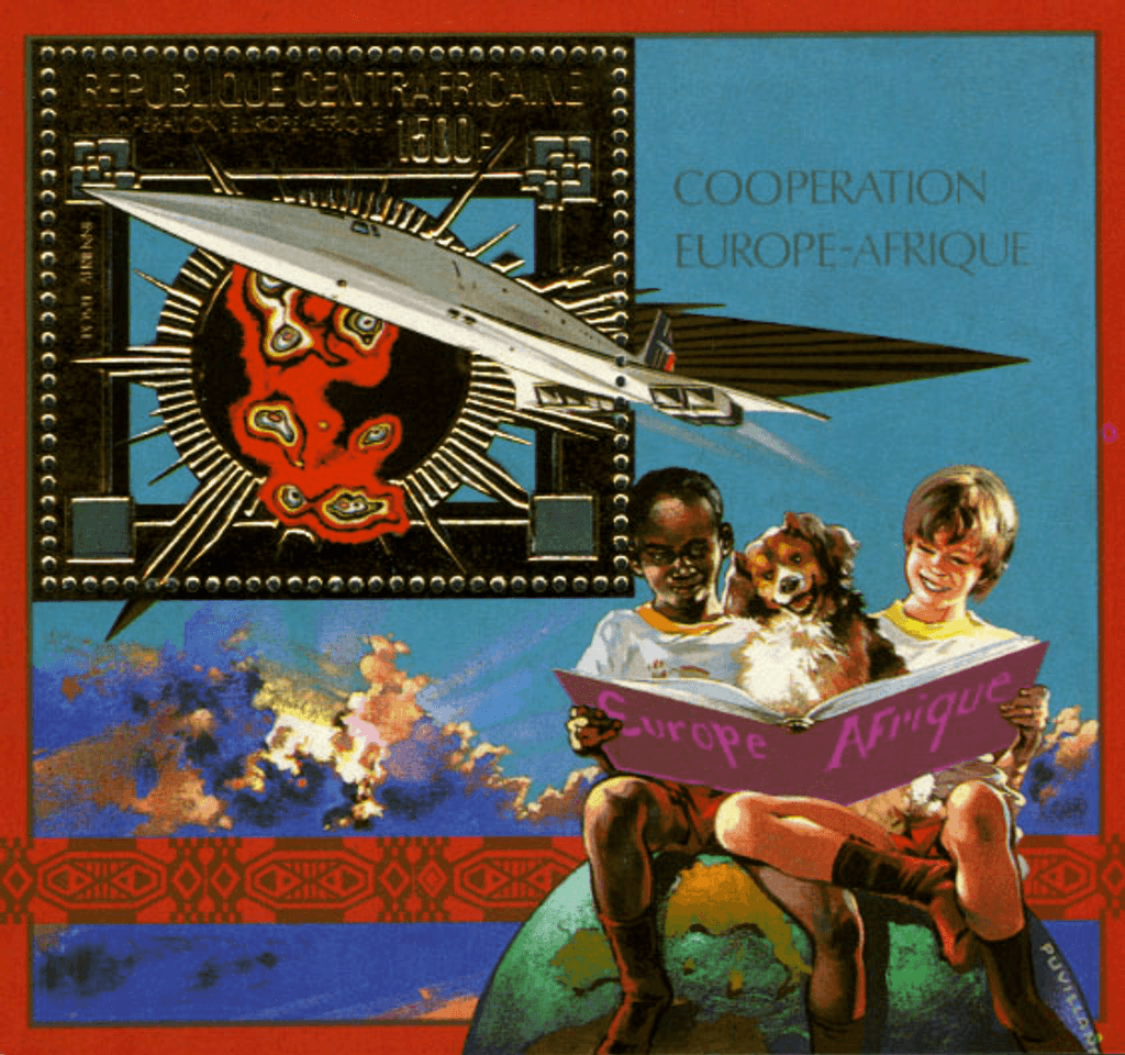 Cooperation Europe-Africa 1980  GOLD