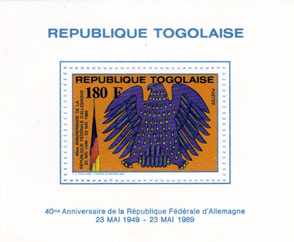 Birthday of Federal Republic of Germany   1989