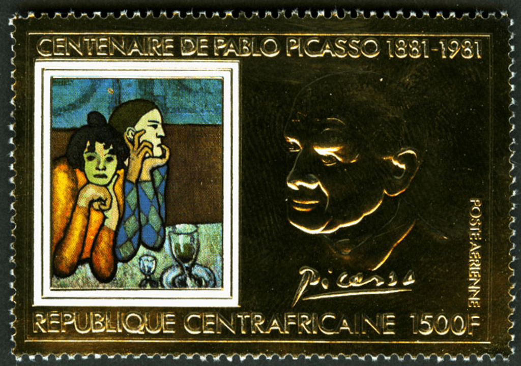 Pablo Picasso paintings GOLD