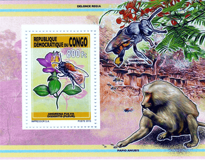 Bees and flowers