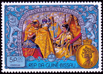 25th Anniversary of the Coronation of Queen Elizabeth II  1977