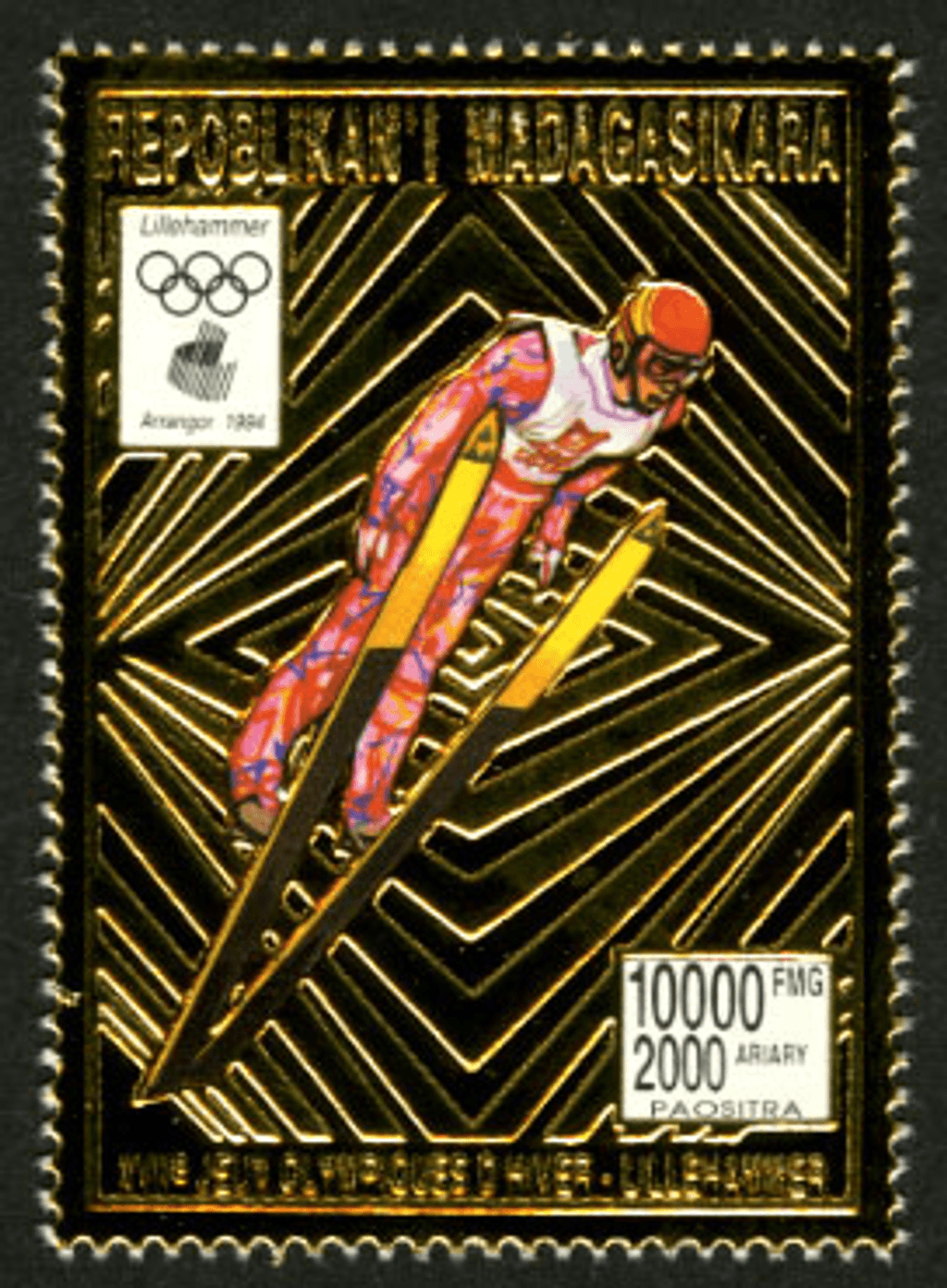 Lillehammer Winter Olympics GOLD 1994