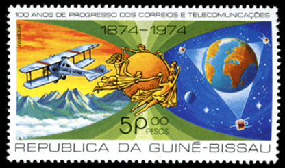 100 years of Postal & Telecommunication progress / Space