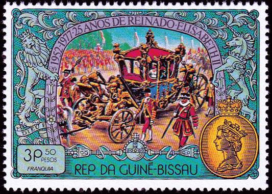 25th Anniversary of the Coronation of Queen Elizabeth II  1977