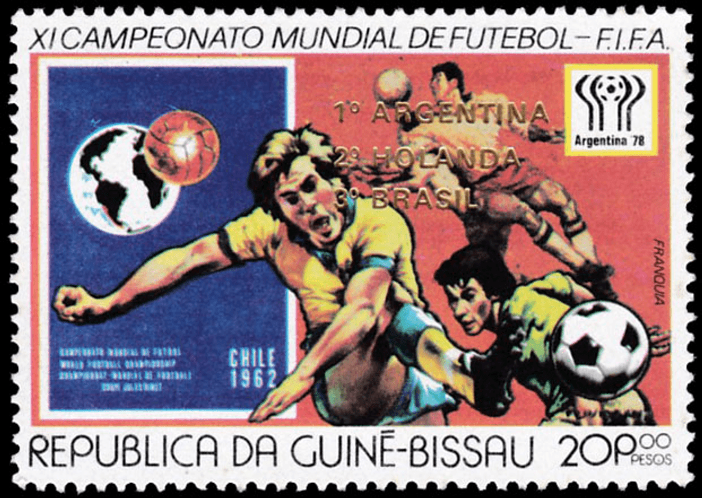 Football world championship, Argentina : Placement of final participants – GOLD  1978