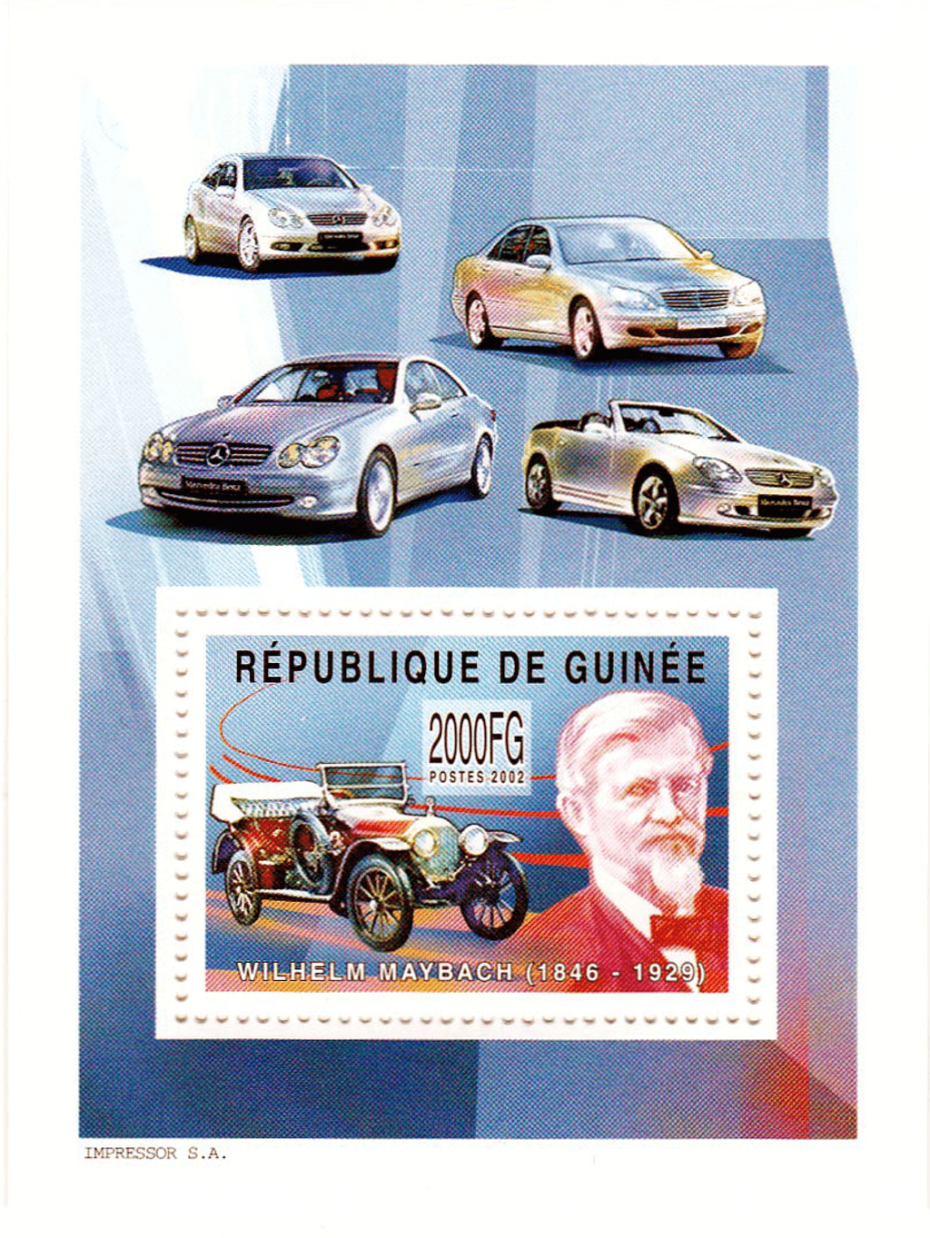Pioneers of the Transportation (Maybach-Berliot) 2002