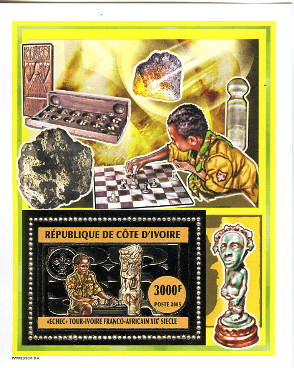 Scouting & Chess , Silver issue