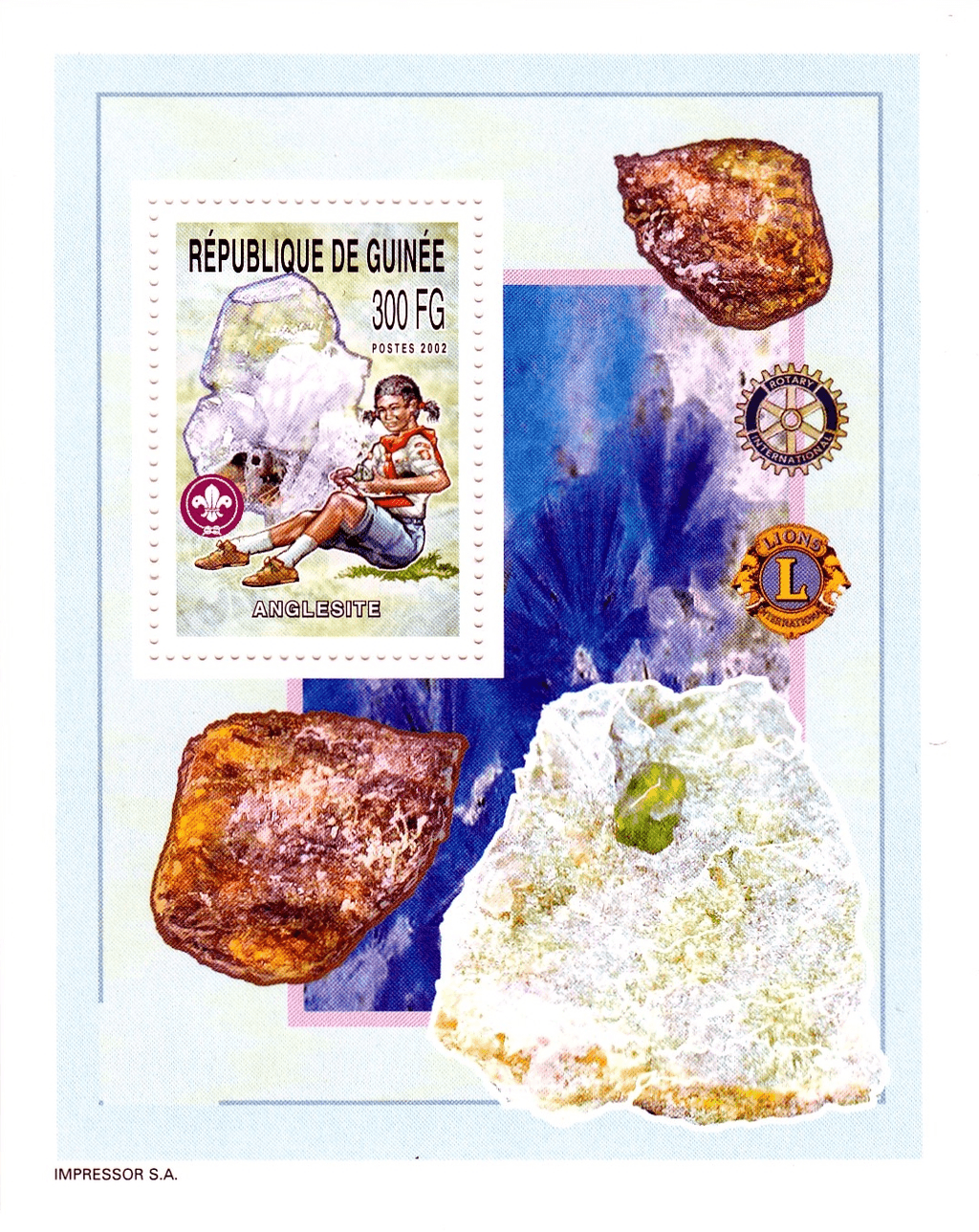 Boy Scout and Minerals 2002