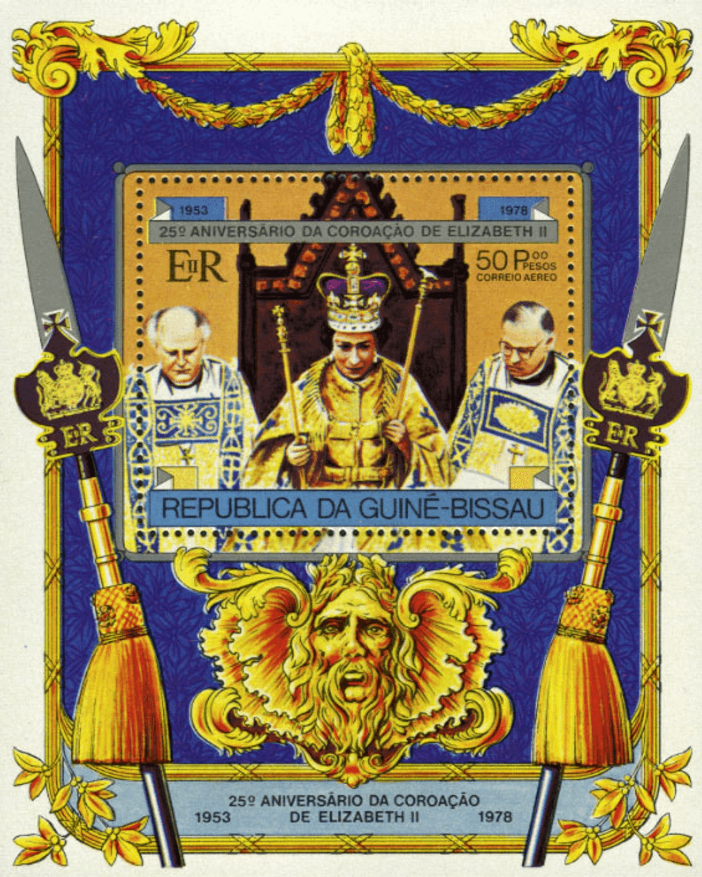 Coronation of queen Elizabeth II