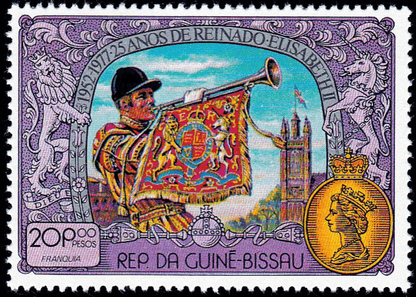 25th Anniversary of the Coronation of Queen Elizabeth II  1977