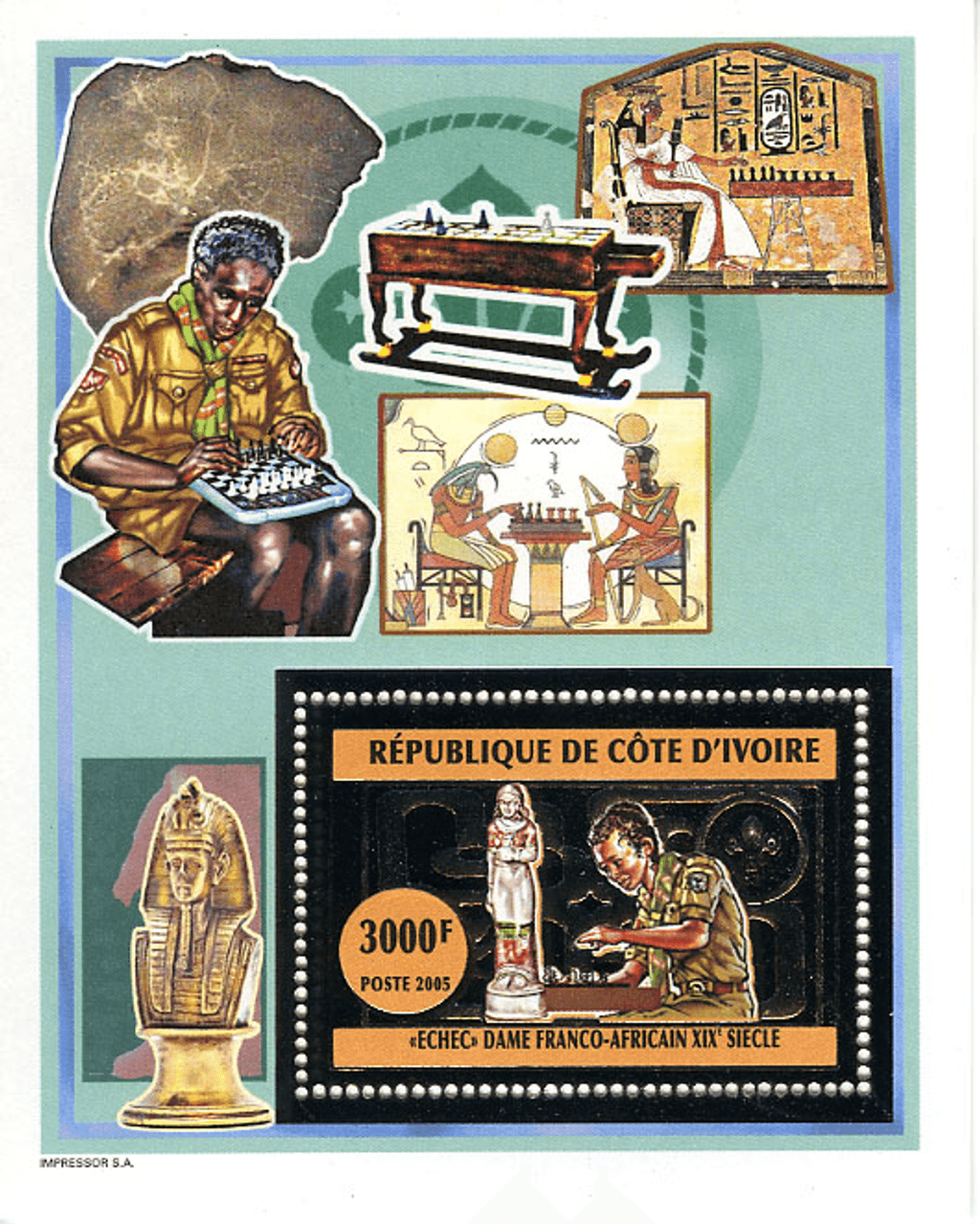Scouting & Chess , Silver issue