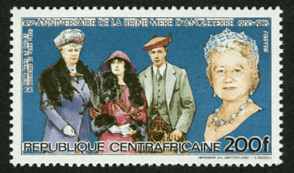 Birthday of Queen Mother Elisabeth 1985