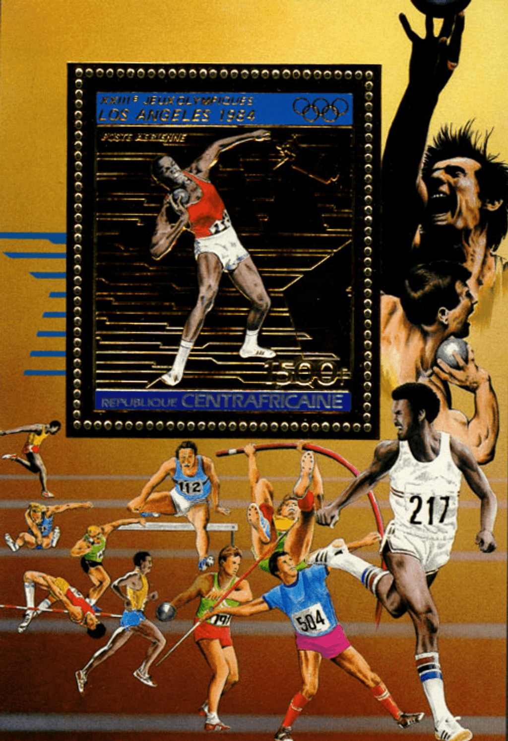 Olympic Games of Summer of Los Angeles 1982 II GOLD