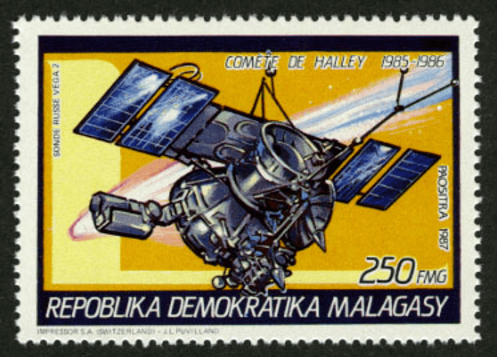 Space : comet Halley