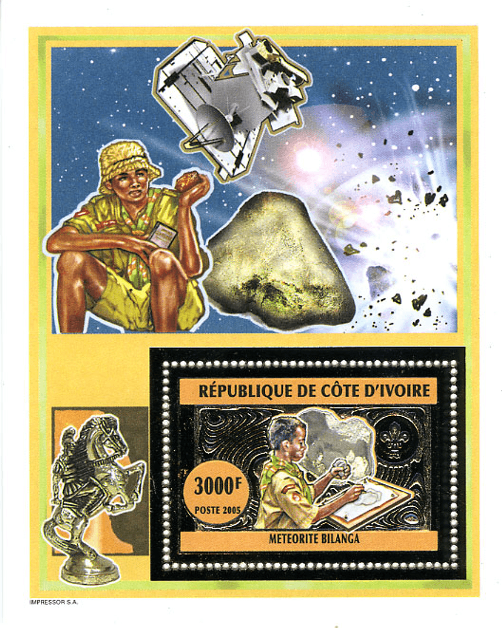 Scouting & Chess , Silver issue