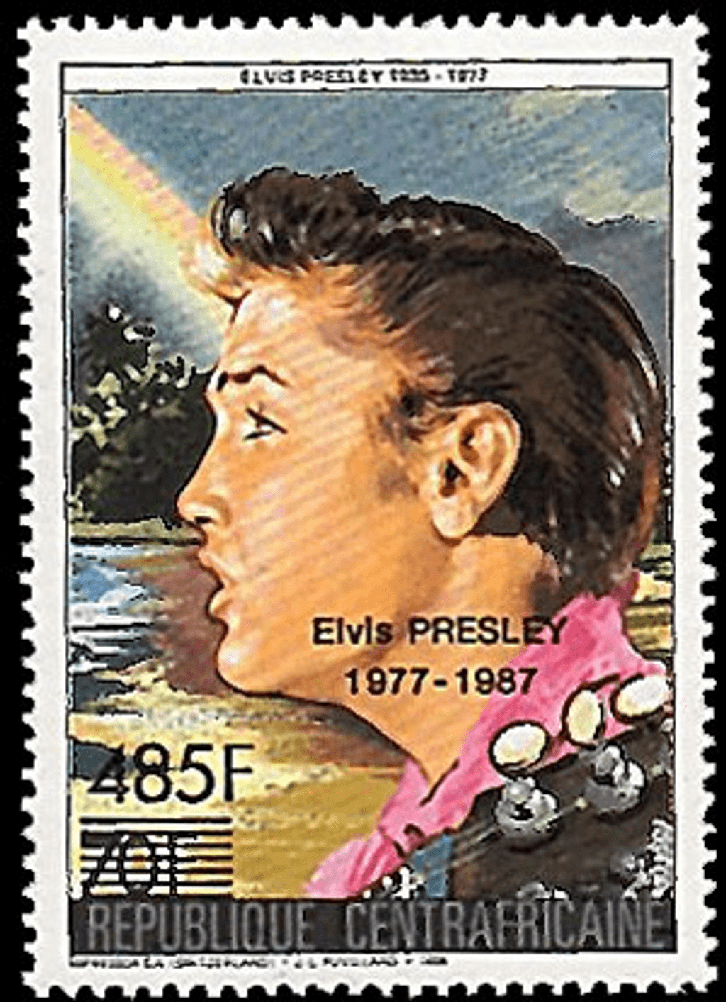 Anniversary of death of Elvis Presley 1986
