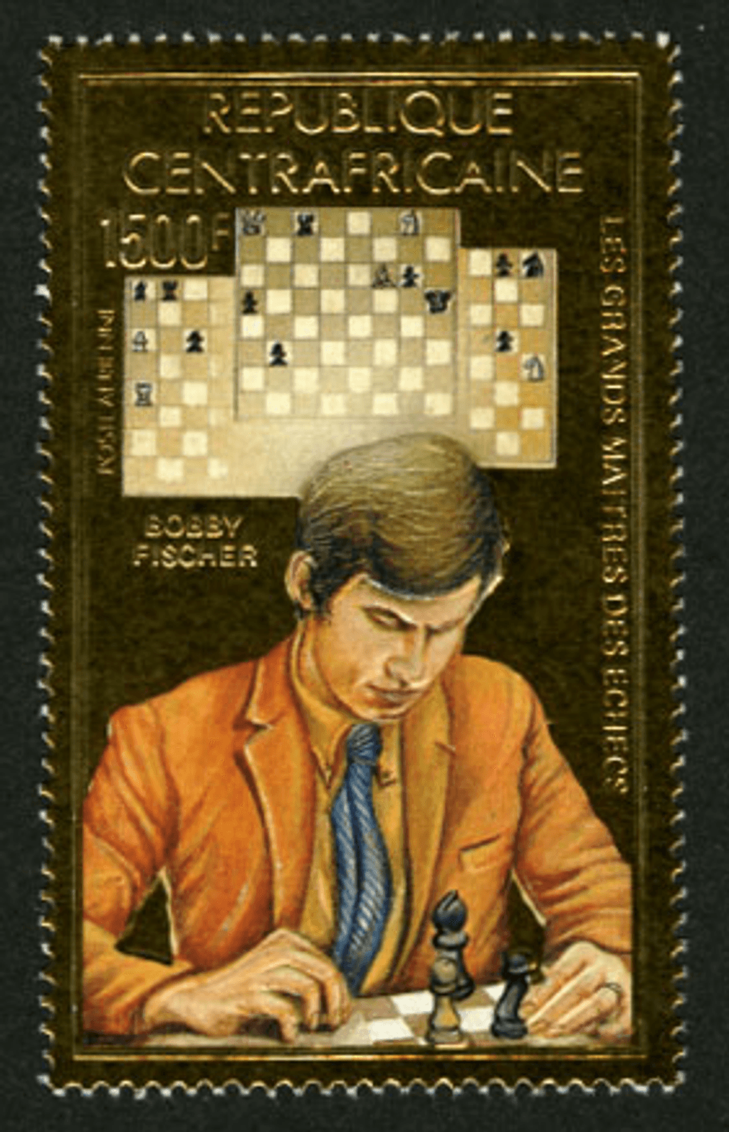 Great Master of the Chess 1983 (Fischer-Reti-Larsen-Petrossian-Mecking))  GOLD