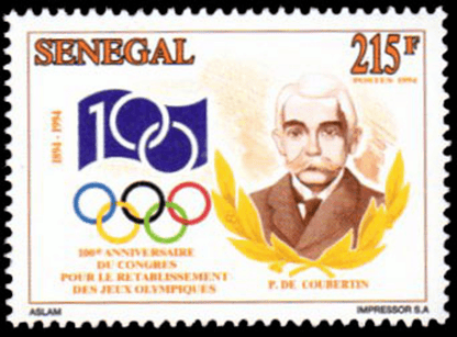 100th Anniversary of the International Olympic Committee 1994