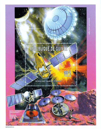 Space exploration with Probes and Vehicles without Pilot  2003