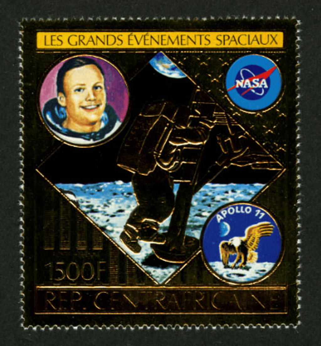 History of the Space Travel 1980  GOLD