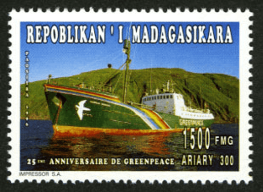 25 years environmental protection organization greenpeace  1996