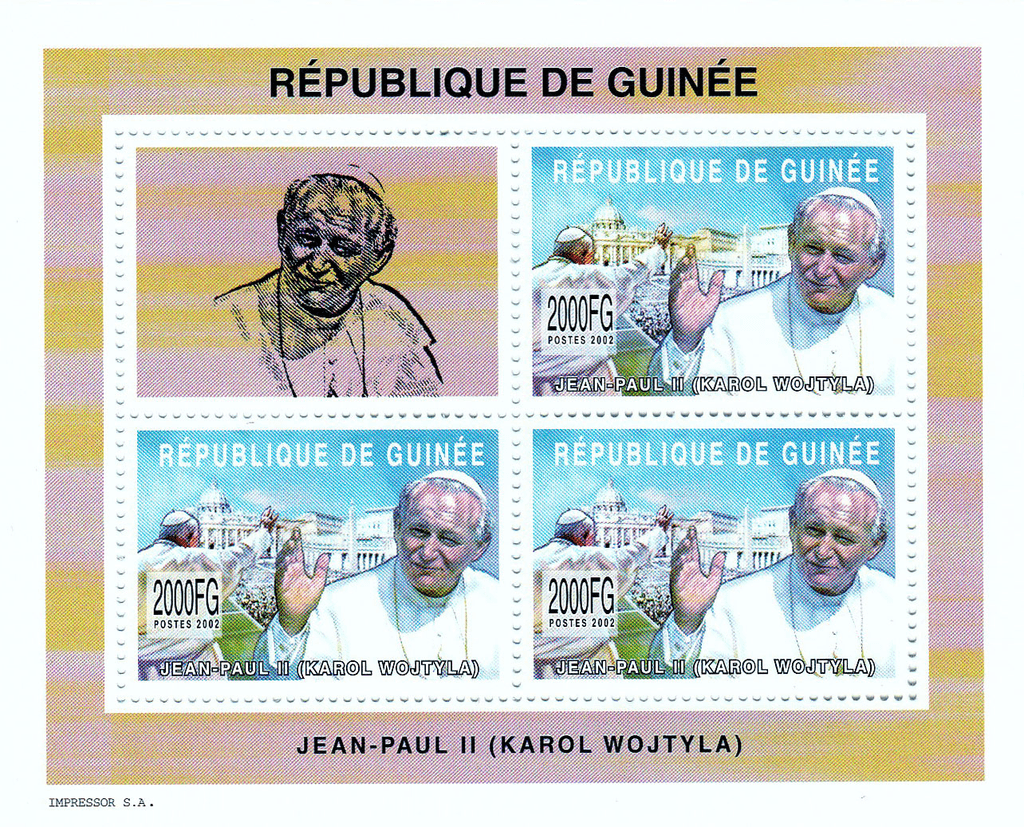 Pope John Paul II  (Karol Wojtyla) 2002