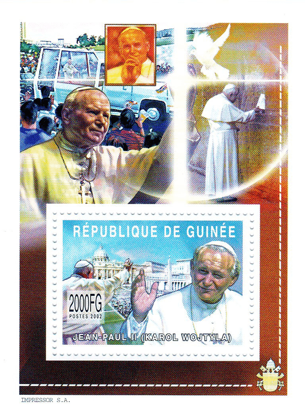 Pope John Paul II  (Karol Wojtyla) 2002
