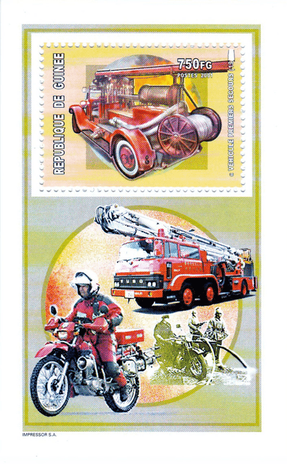 History of the fire department 2001