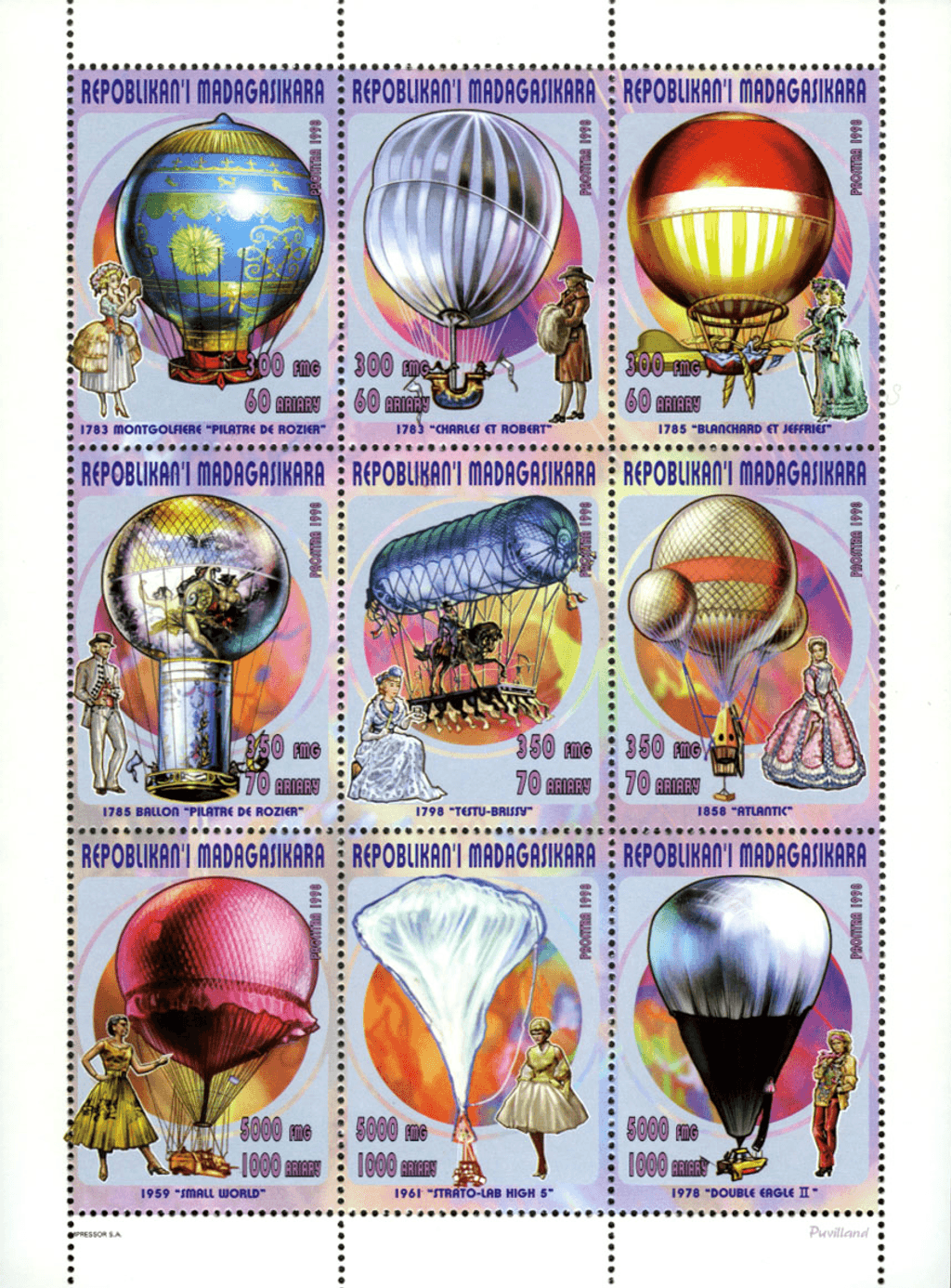History of ballooning  1998