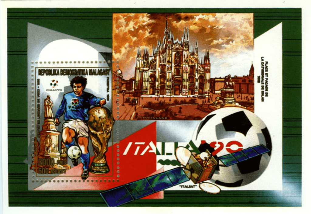 Football world cup Italy 90