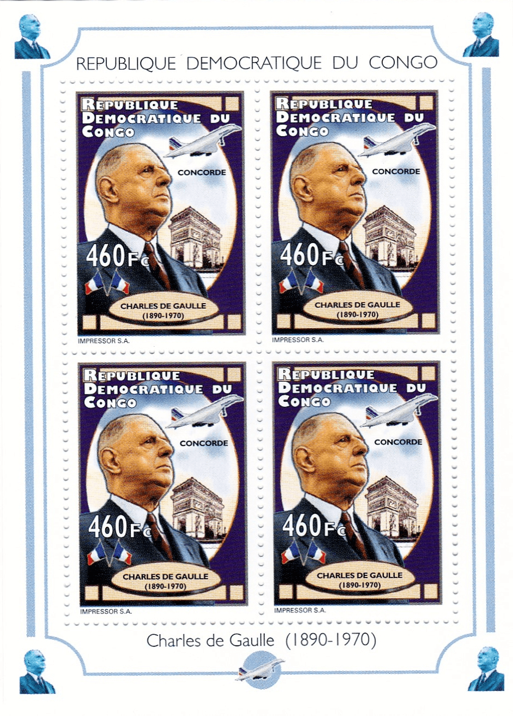 Charles DE GAULLE 2012