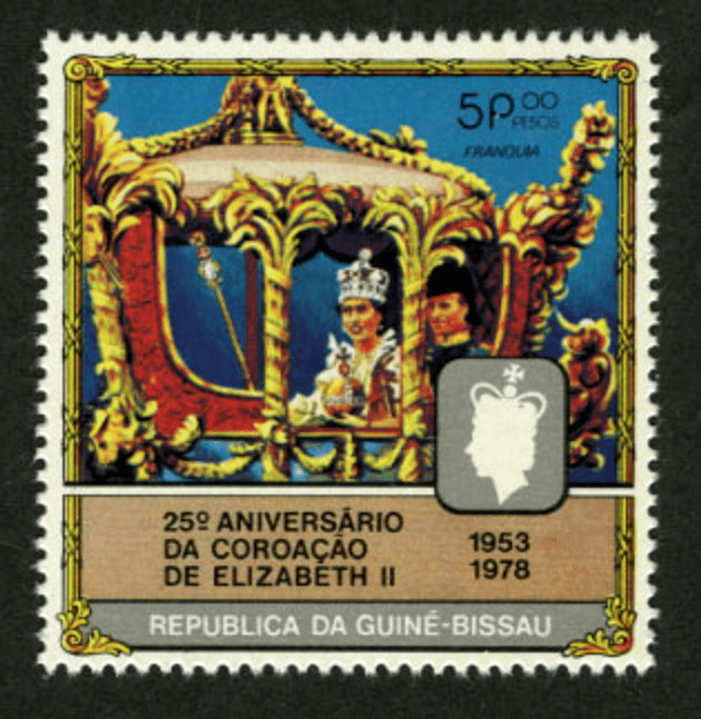 Coronation of queen Elizabeth II