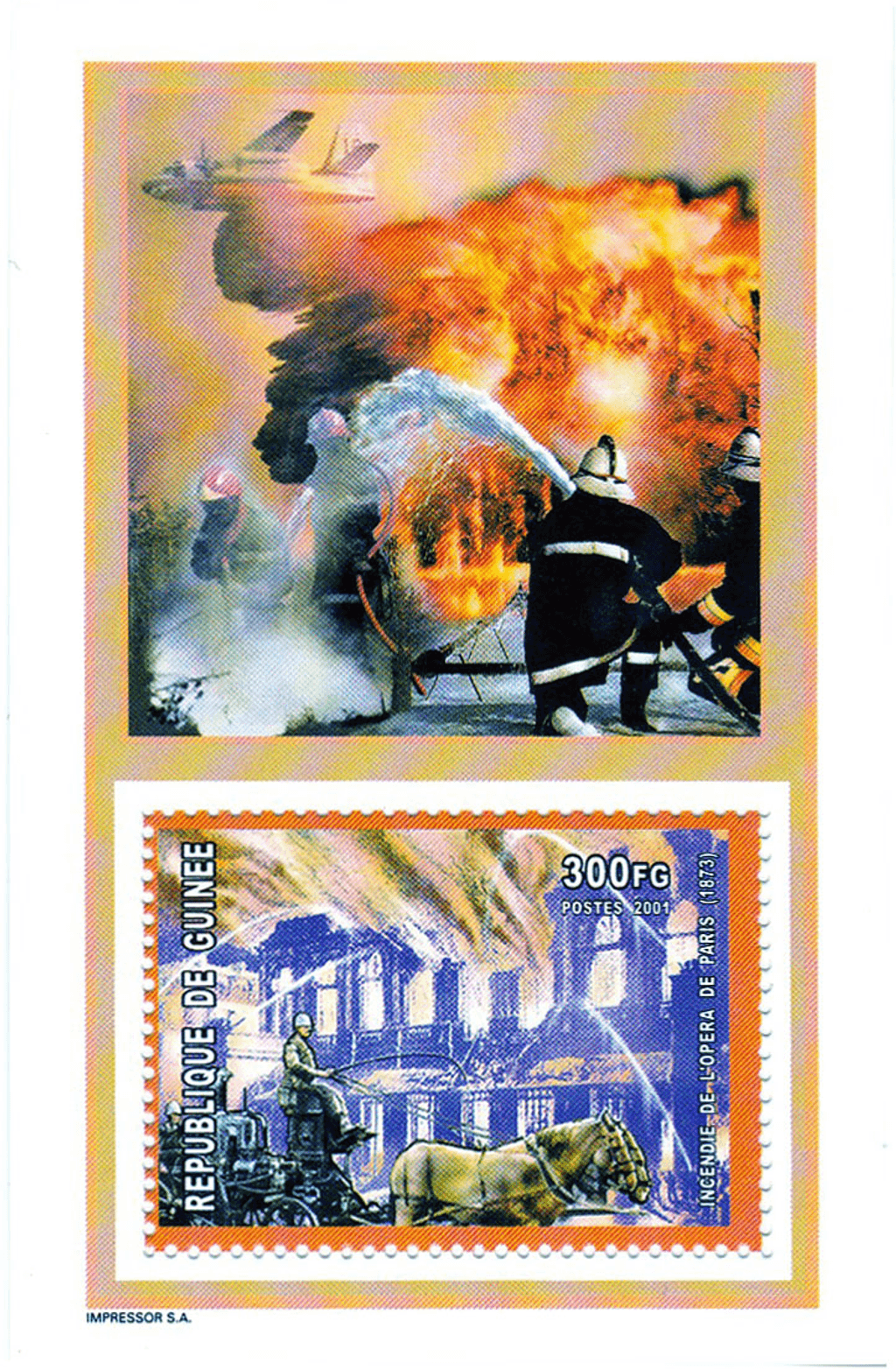 History of the fire department 2001