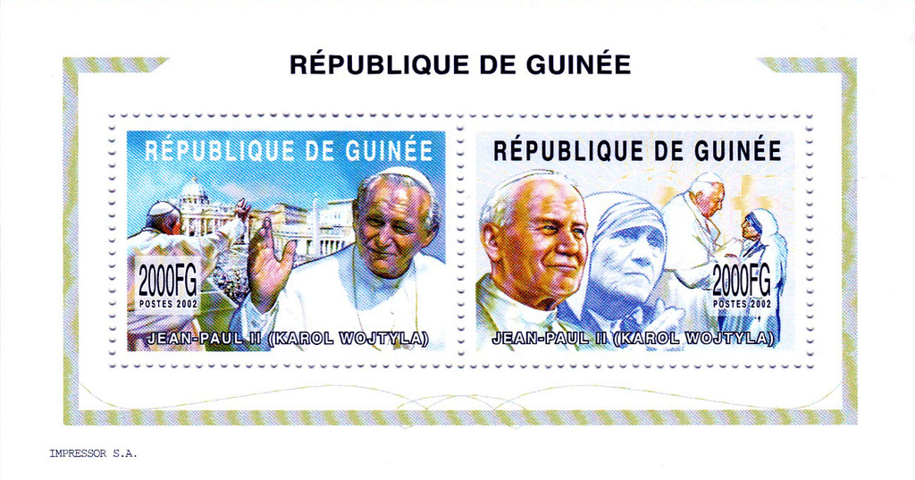 Pope John Paul II  (Karol Wojtyla) 2002