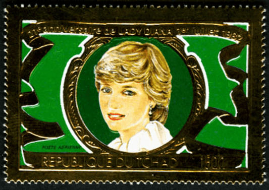 Lady Diana , 20 th anniversary / Gold