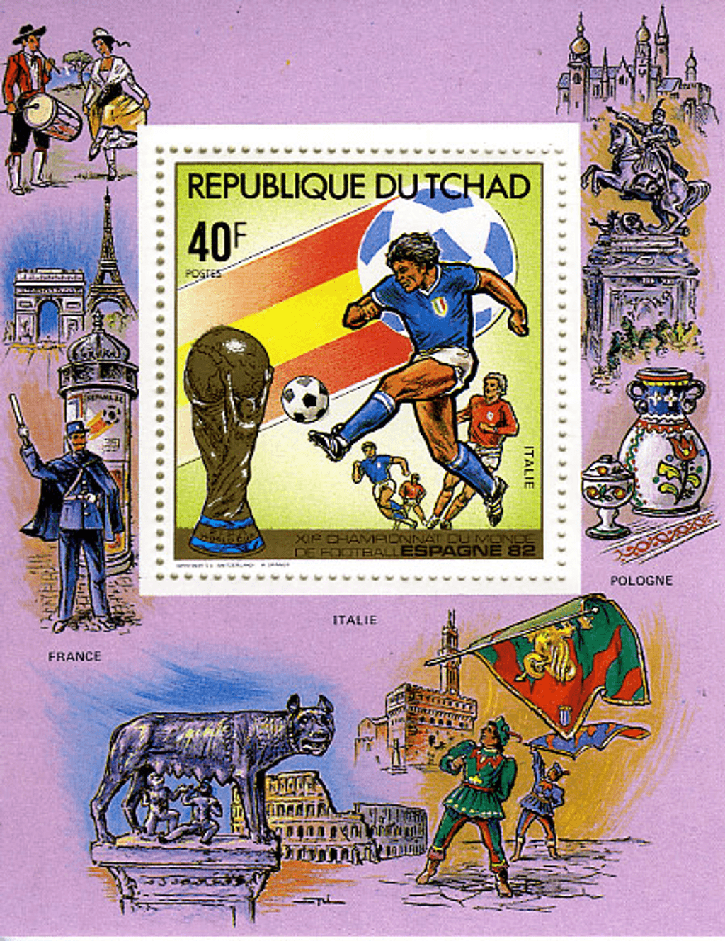 Spain Soccer Worldcup 1982