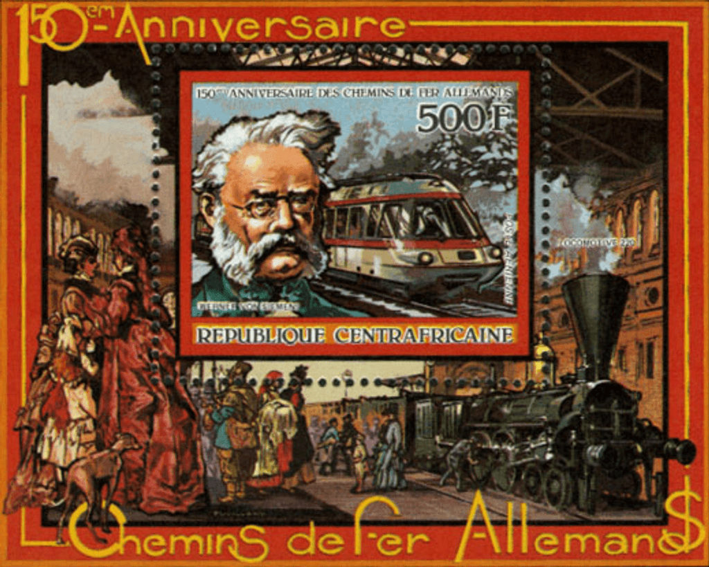 150 Years of Railways in Germany 	1986