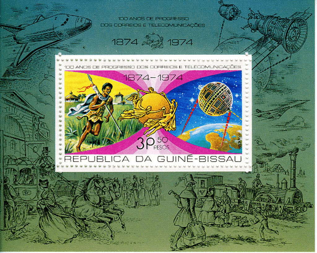 100 years of Postal & Telecommunication progress / Space