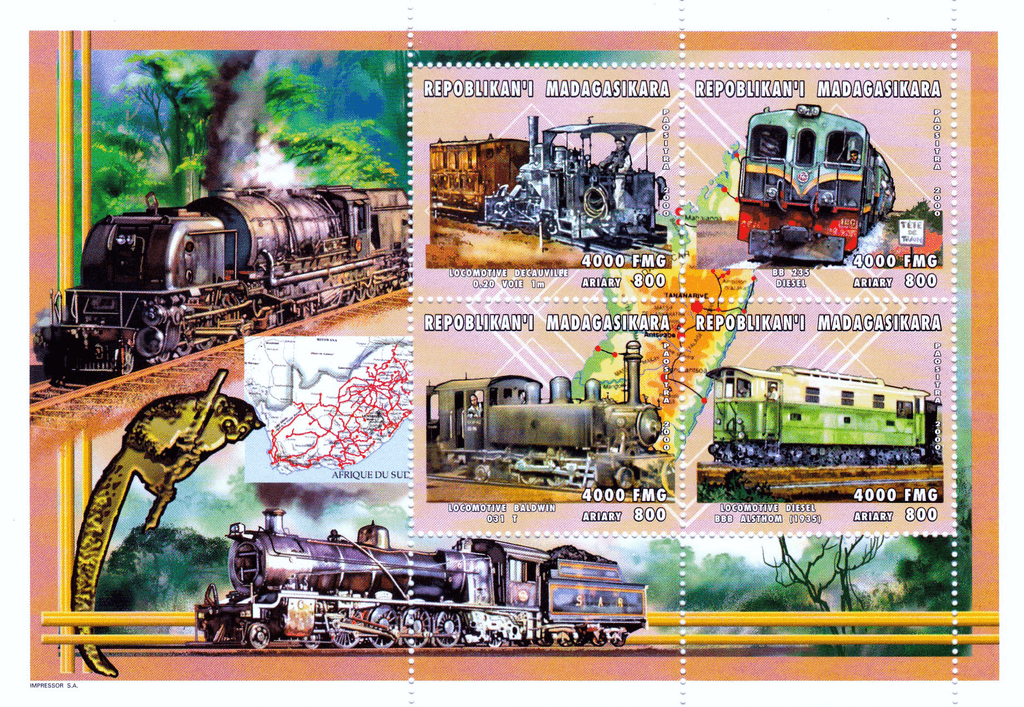 Locomotives of african railway companies   2000