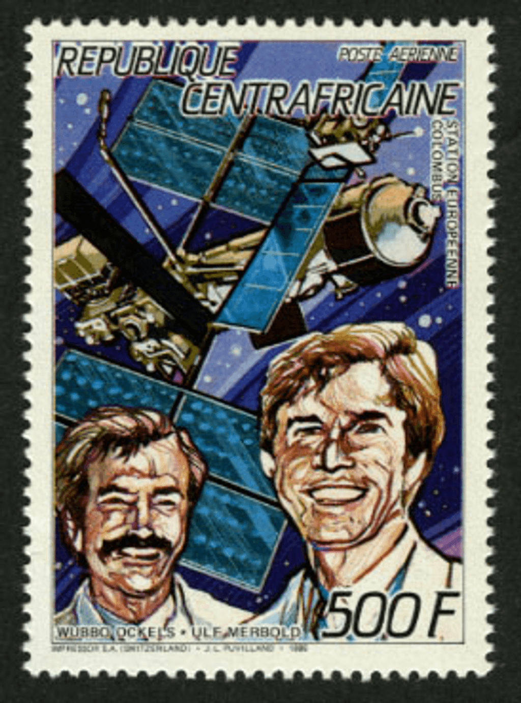 Space Travel 1987  (Herschel-Braun-Hanel-Baudry-Keller-Ockels-Merbold)