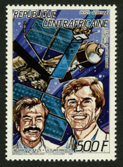 Space Travel 1987  (Herschel-Braun-Hanel-Baudry-Keller-Ockels-Merbold)