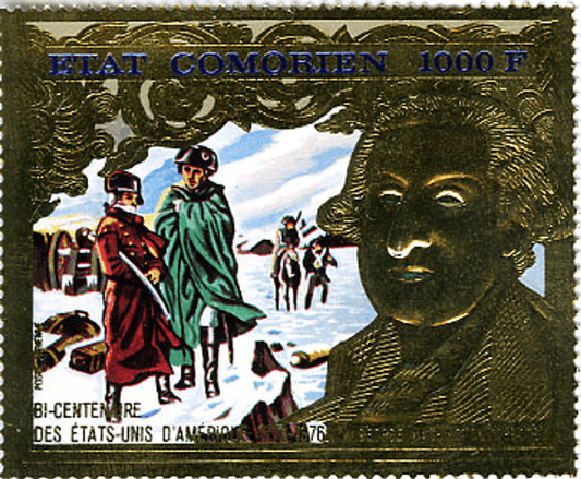 Bicentenary of the american revolution , gold issue